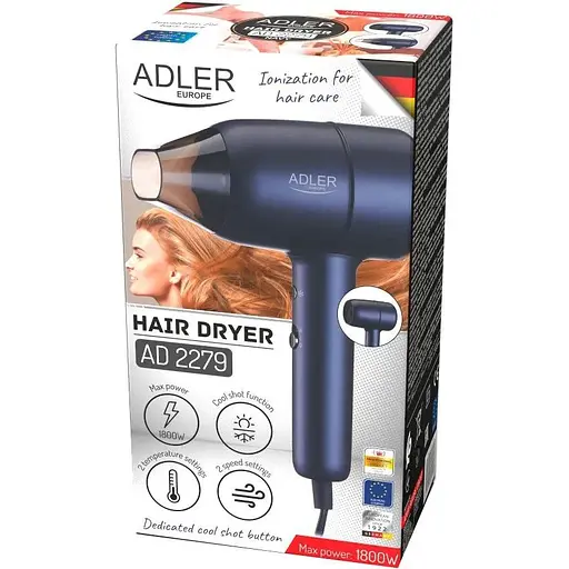 Фен Adler AD 2279b Blue [130097] - фото 9