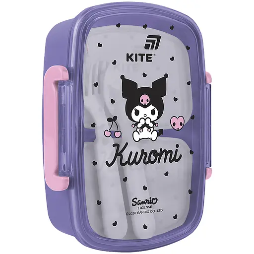 Ланчбокс Kite Kuromi с наполнением 750 мл (HK26-181-2) - фото 1