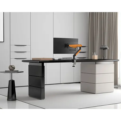 Настольное крепление для монитора Anda Seat Stealth Pro II 17''-42'' Orange (AD-W-A9-1S-BO) [123485] - фото 9