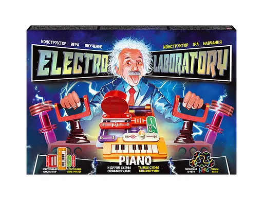 Электронный конструктор "Electro Laboratory. Radio+Piano" Danko Toys ELab-01-03 Piano