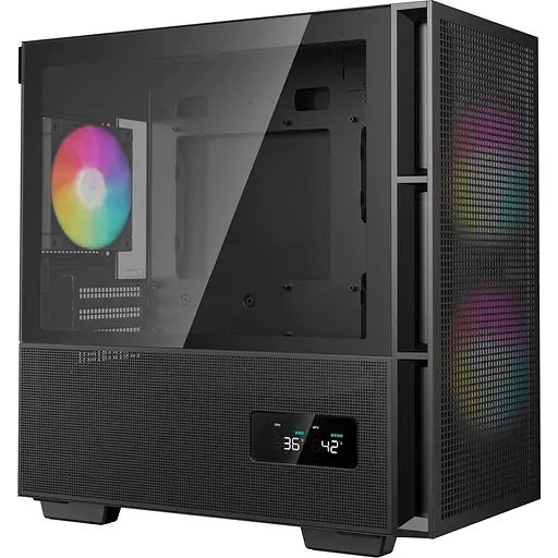 Корпус DeepCool CH360 Digital Black (R-CH360-BKAPE3D-G-1) [146735] - фото 2