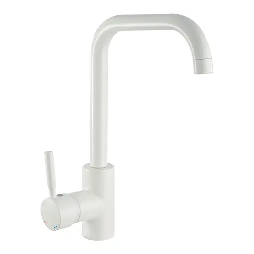 Змішувач для кухні Haiba HANS 011 білий HB0818 - фото 1