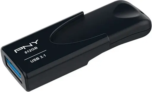 Флеш накопитель PNY 512 GB Attache 4 USB 3.1 (FD512ATT431KK-EF) - фото 3