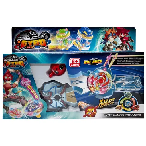 Ігровий набір з дзигою "BBL" Bambi LSD171A(Blue) без арени - фото 1