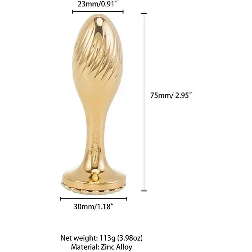 Анальна пробка Lockink Sevanda Pearl Pear-shape - фото 8