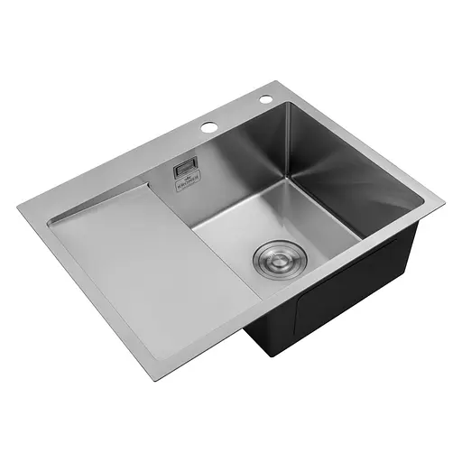 Кухонная мойка Kroner KRP Gebürstet - 6350RHM (3.0/1.0 мм) (CV031321) - фото 3