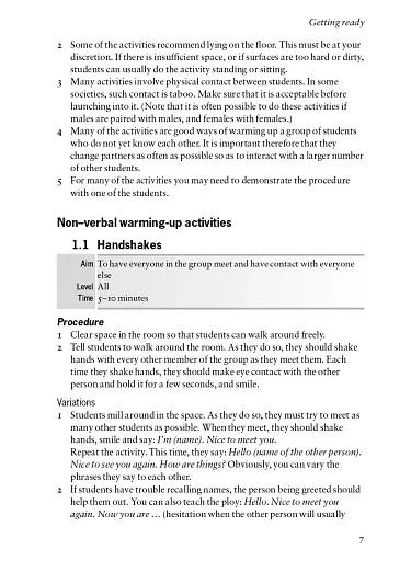 Drama Techniques. A Resource Book of Communication Activities for Language Teachers 3rd Edition - фото 8