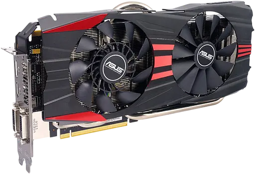 Видеокарта GeForce GTX 780 Ti 3GB Asus DirectCU II OC (GTX780TI-DC2OC-3GD5) Б/У