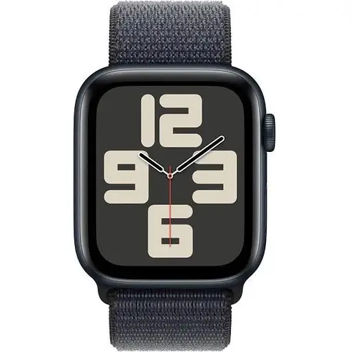 Смарт-годинник Apple Watch SE 2 GPS 44mm Midnight Aluminium Case w. Ink Sport Loop (MXEP3) - фото 2