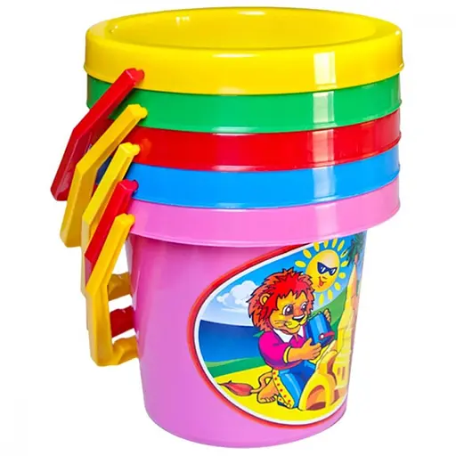 Ведерко Б ТехноК, с наклейкой, 1288 - фото 2