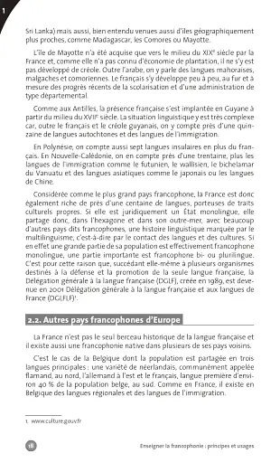 Collection F. Enseigner la francophonie : principes et usages - фото 10