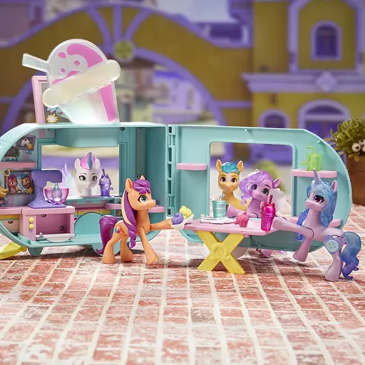 Уценка. Игровой набор My Little Pony Sunny Starscout Smoothie Truck (F6339) - фото 10