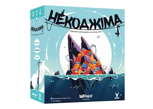 Настільна гра Geekach Games Некоджіма (Nekojima) (укр.) (GKCH209nj)