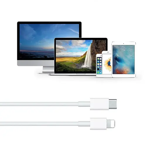 Кабель для зарядки 20W для iPhone Type-C USB-C to Lightning - фото 4