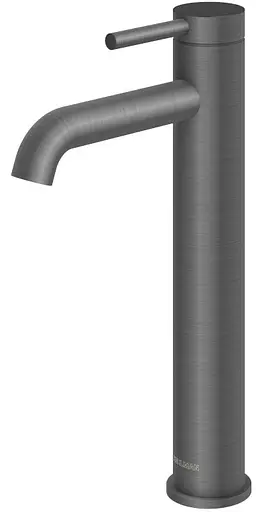 Смеситель для умывальника Kohlman Axel graphite высокий QB170AG Графит - фото 1