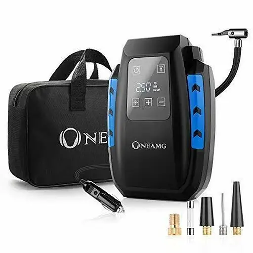 Повітряний компресор Цифровий насос OneAmg із сенсорним екраном 12 В