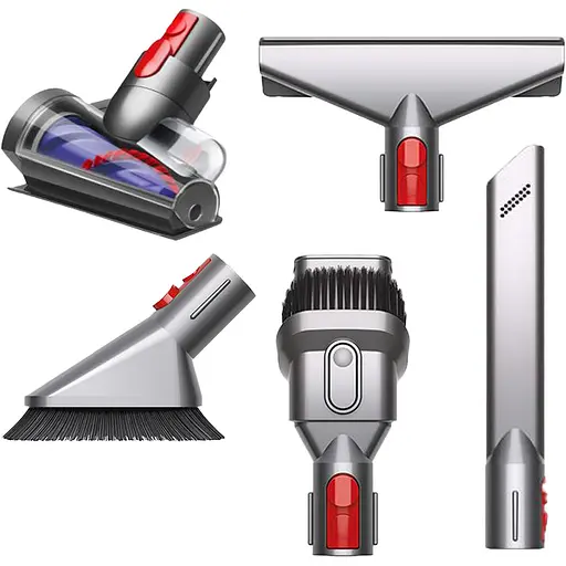 Вертикальный пылесос Dyson V11 Fluffy Nickel/Red (476550-01) [146821] - фото 9