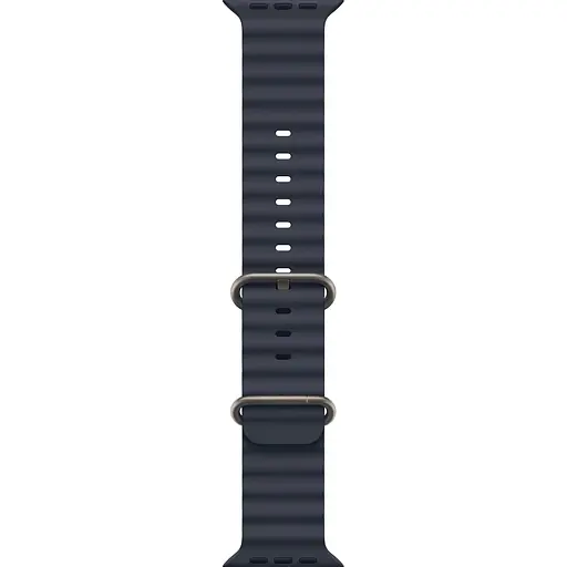 Смарт-часы Apple Watch Ultra 2 49mm Natural Titanium Case with Navy Ocean Band (MX4D3) Б/У [162181] - фото 3