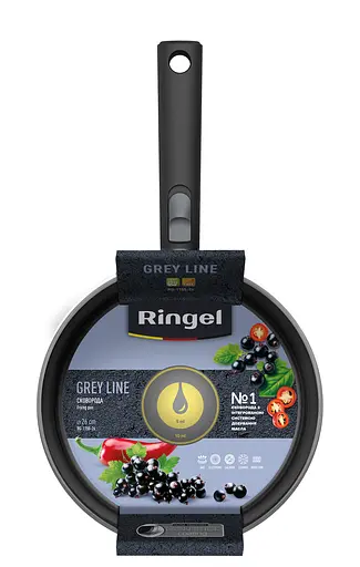 Сковорода Ringel Grey Line 26 см алюминиевая со съемной ручкой (RG-1155-26) - фото 4