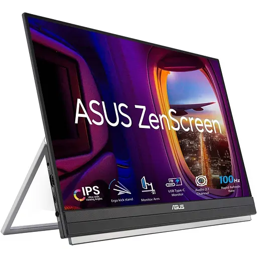 Монитор 21.5" ASUS ZenScreen MB229CF Portable FHD IPS 100Hz (90LM08S5-B01A70) - фото 1