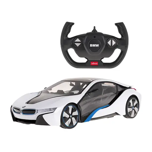 Машинка RASTAR BMW I8 R/C 1:14 білий 49600 - фото 3