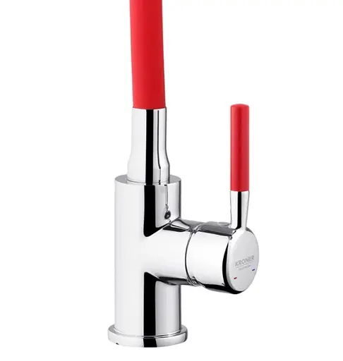 Змішувач для кухні Kroner KRM Kuche - C132RED (CV033129) - фото 4