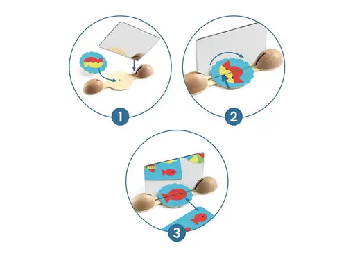 Настольная игра Djeco Зеркальные картинки (Ze Mirror Images) (DJ06481) - фото 2