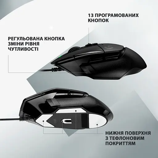 Мышка Logitech G502 X USB Black (910-006138) - фото 5