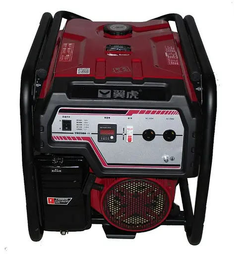 Бензиновий генератор EF Power 5,05,5 кВт, однофазний, ручний запуск (YH6500-IV) - фото 1