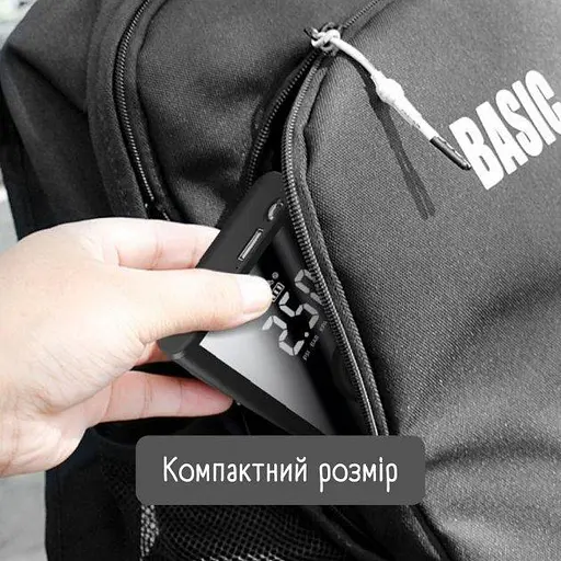 Насос электрический для велосипеда Portable wireless Air pump Мини насос AirDoc - фото 5