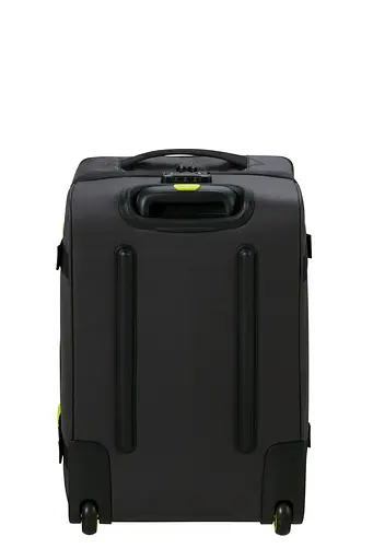 Дорожная Сумка На Колесах American Tourister URBAN TRACK BLACK/LIME 55x35x20 MD1*19201 - фото 3