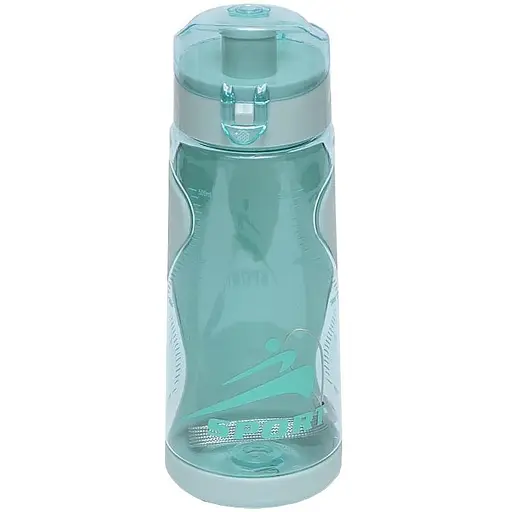 Пляшка для води "Циліндр" 6907(Turquoise) бірюзовий 0,5 л