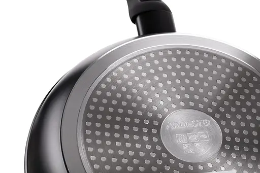 Сковорода Ardesto з кришкою Gemini Gourmet Aosta 24см алюміній чорний - фото 7