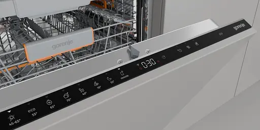 Посудомоечная машина Gorenje встраиваемая, 16 комплектов A+++, 60 см, инвертор, Wi-Fi, белый - фото 5