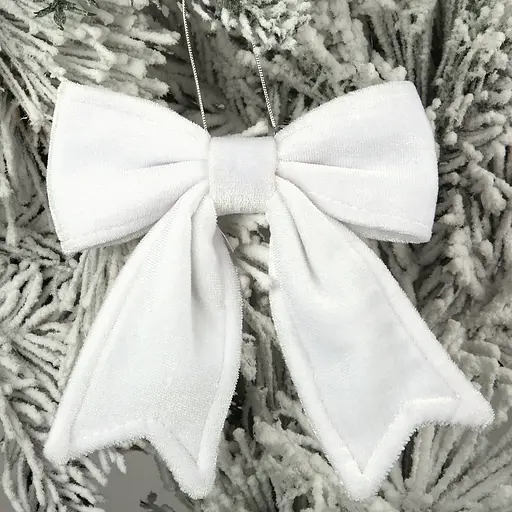 Украшение декоративное Yes! Fun Бант 12x13.5 см белое (975089) - фото 5