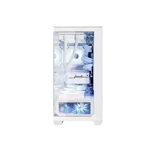 Корпус ALmordor QX25M LCD без блока питания, белый (ALQX25MWH_LCD) - фото 3