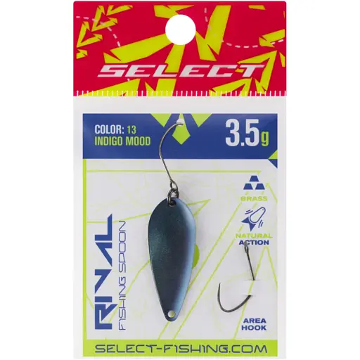 Блесна Select Rival 3.5g 34mm #13 Indigo Mood - фото 2