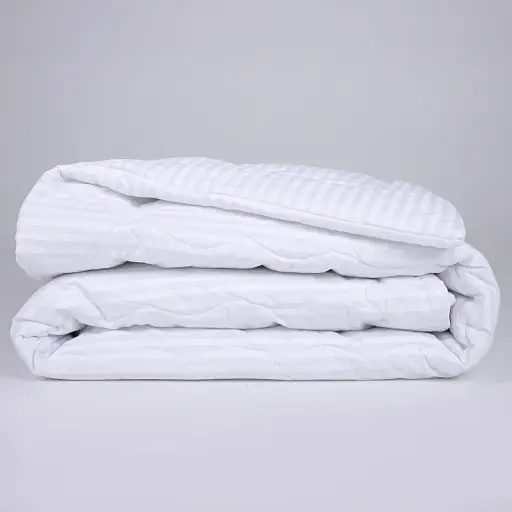 Набор MirSon №1115 Сolor Fun Line Stripe White Eco-Soft 172 х 205 см белый (2200010868531) - фото 2