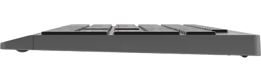 Клавіатура бездротова Maxxter KBW-01G-UA Gray-Black - фото 2
