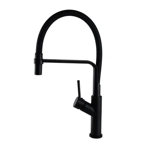 Змішувач для кухні Globus Lux Denver Flex GDF-32-10-01 Чорний матовий - фото 3