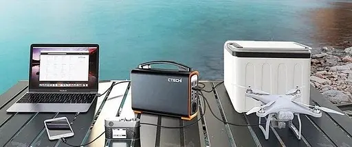 Зарядна станція CTECHi GT200 Portable Power Station 240W 240Wh - фото 3