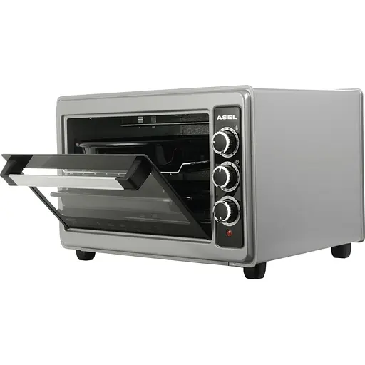 Электрическая духовка Asel настольная AF 33-23 Grey (132434) - фото 5