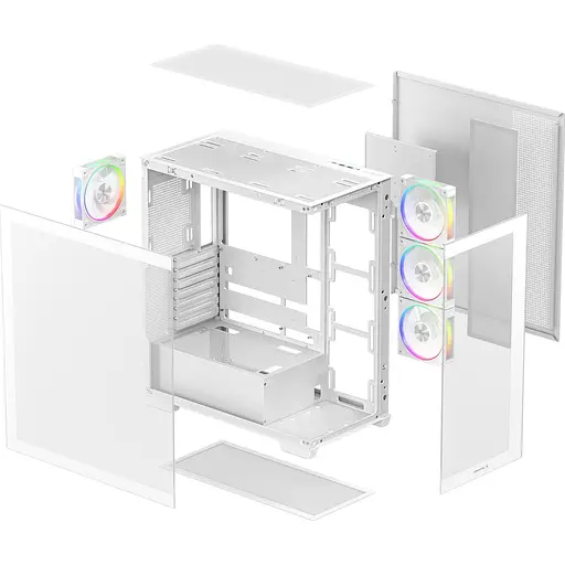 Корпус Deepcool CG580 4F V2, белый (R-CG580-WHADA4-G-2) - фото 12