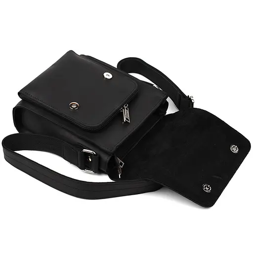 Шкіряна чоловіча сумка через плече TARWA 26х22х7 см nsa0001283 - фото 6