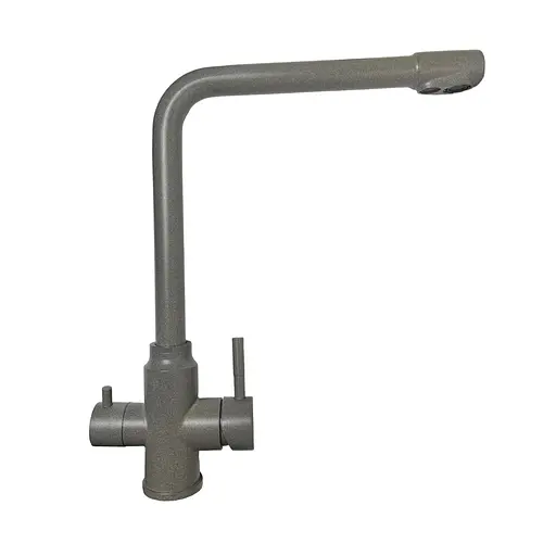 Смеситель для кухни под фильтр Adamant SA-021 серый 0214, Серый - фото 2