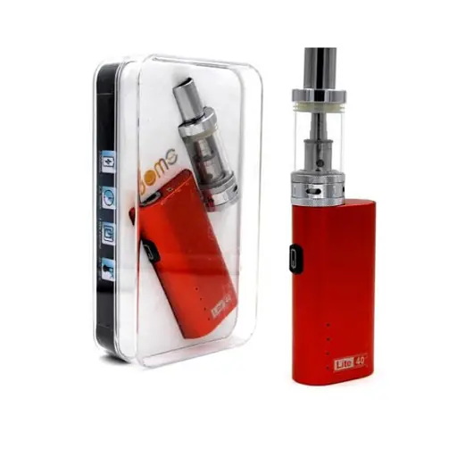 Набор Электронная сигарета Jomo Lite 40w 2200mAh Kit +3 испарителя в подарок Вейп Kit Red (18200) - фото 3