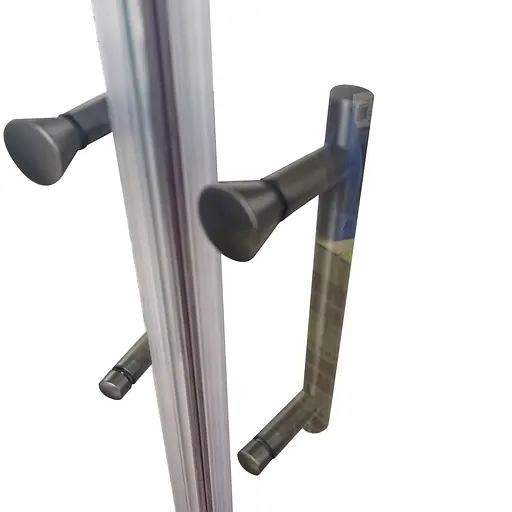 Душевая кабина без поддона Koer SR SC04-90x90x195-TR-07 прозрачное стекло Easy Clean 5 мм, graphite KR5362, Универсальная, прозрачная , графит - фото 2