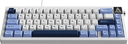 Клавіатура Ajazz AK650 Sea Salt switches Blue White Blue (AK650-SS-BWB) - фото 4