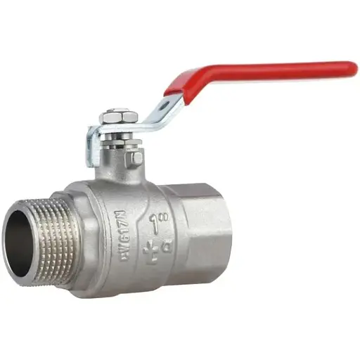 Кран кульовий Thermo Alliance Forte 1" ВЗ прямий, PN40, важіль SF605W25 - фото 1