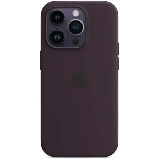 Чехол Epik Silicone Case Full Protective (AA) для Apple iPhone 15 (6.1) Фиолетовый/Elderberry - фото 1